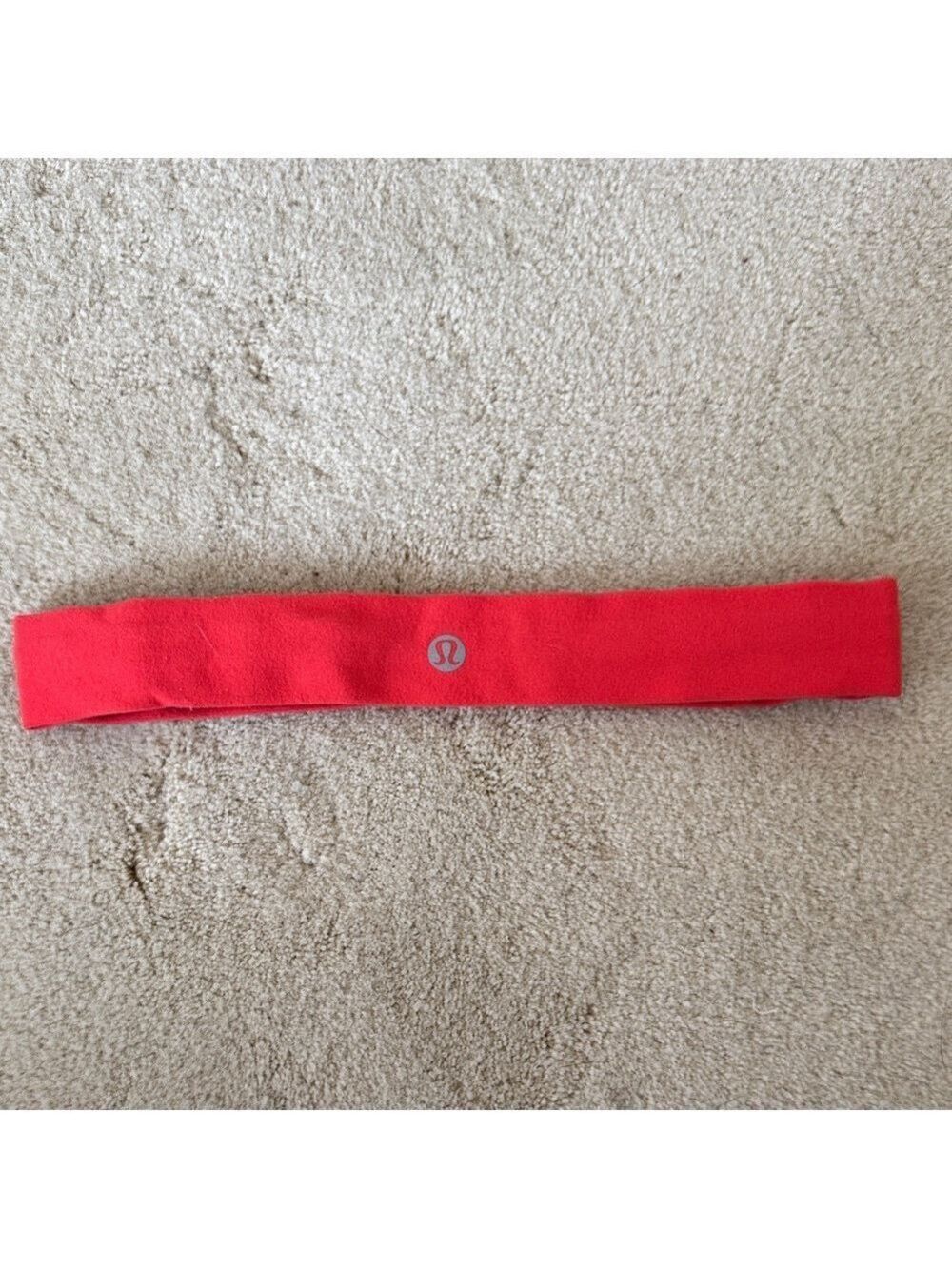 lululemon athletica Vibrant Red Hairband